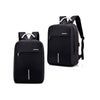 Traveling double backpack - Men and women fashion multi-function anti-theft backpack - Smart usb charging backpack