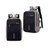 Traveling double backpack - Men and women fashion multi-function anti-theft backpack - Smart usb charging backpack