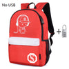 Fashion Backpacks Student - Luminous Animation School Bags For Boy Girl - Anti-theft Laptop Back pack