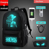Fashion Backpacks Student - Luminous Animation School Bags For Boy Girl - Anti-theft Laptop Back pack