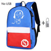 Fashion Backpacks Student - Luminous Animation School Bags For Boy Girl - Anti-theft Laptop Back pack