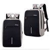 Traveling double backpack - Men and women fashion multi-function anti-theft backpack - Smart usb charging backpack