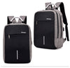 Traveling double backpack - Men and women fashion multi-function anti-theft backpack - Smart usb charging backpack