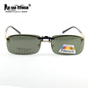 Super Light Polarized Sunglasses Clip on Yellow Night Vision Glasses Unisex Eyeglasses Clip Deep Green Lens Aviate Drive Goggles