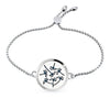 Lotus Flower Angel Wing Yoga 30mm Stainless Steel Bracelet Adjustable Aromatherapy Perfume Diffuser Locket Bracelet